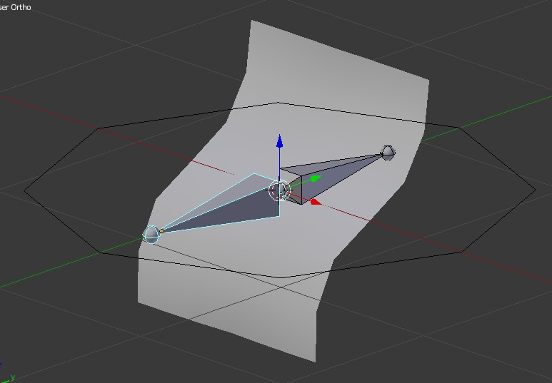 low poly simple piece of paper (rigged) preview image 1